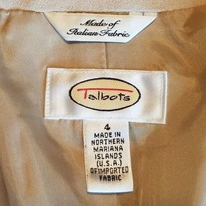 Talbots Jackets & Coats - Talbots Cream Blazer Talbots Jackets & Coats - Talbots Cream Blazer